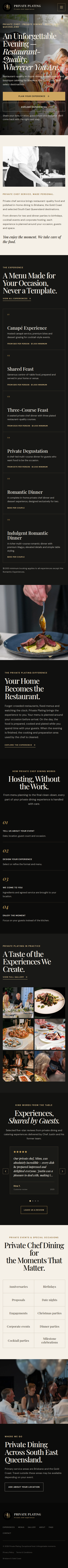 Private Plating full site screenshot